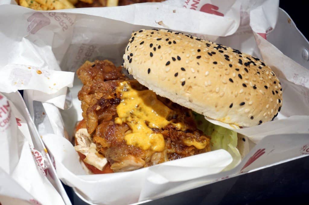 BFF burger - 4fingers. eat when hot