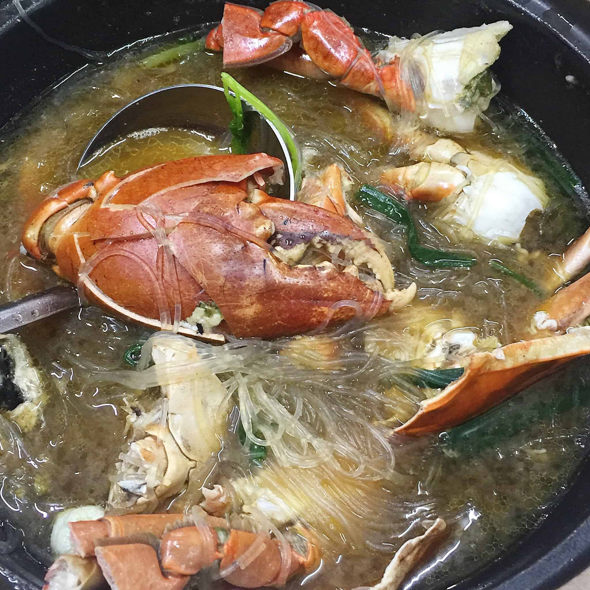 Ipoh Best Restaurants For Dinner Part I Kedai Makanan Rasa Lain Bercham Claypot Crab Fishballs Rebecca Saw