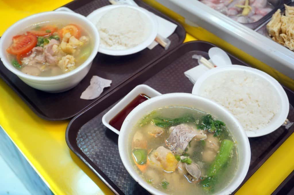 dragon centre hong kong food court delicious food