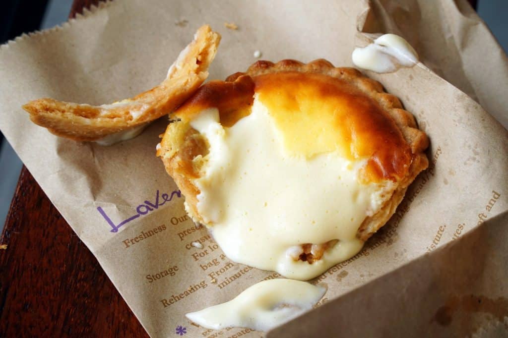 lavendar bakery cheese tart