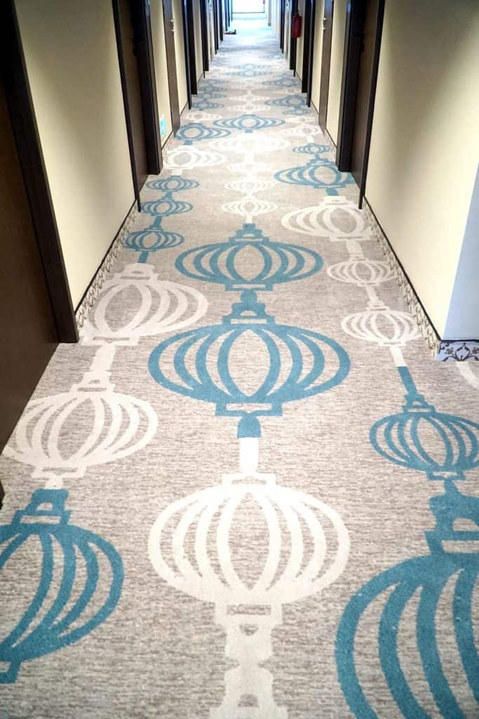 unique carpets - hotel indigo katong