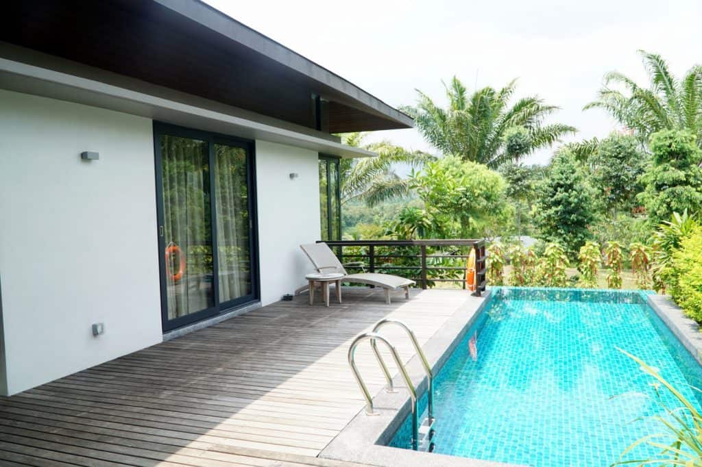 vana villa with pool - mangala resort and spa